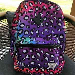 Herschel animal print tie dye backpack!